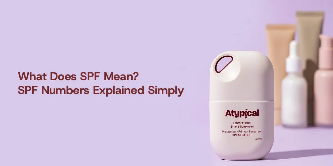 What Does SPF Mean? SPF Numbers Explained Simply